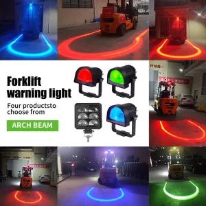 Why is the installation of forklift area warning lights so popular?