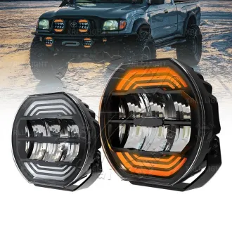 7&quot;/9&quot; LED Headlight with Halo Ring