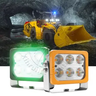 Amber & Green LED Work Light with Remote