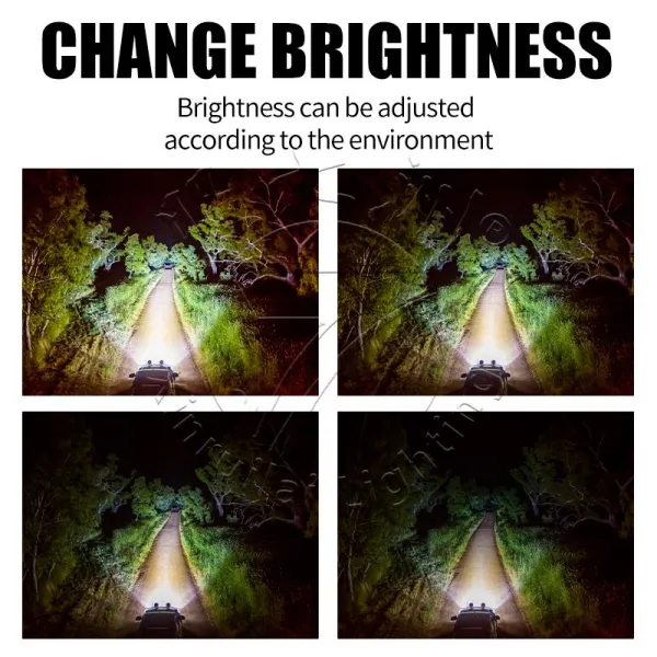 OffroadGlow LED headlight