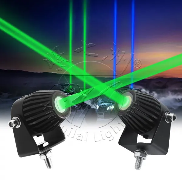 Four color laser whip lights – off-road visual markers