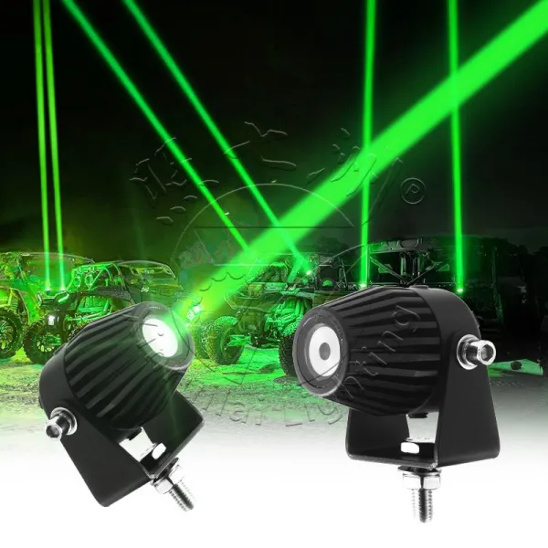 Four color laser whip lights – off-road visual markers