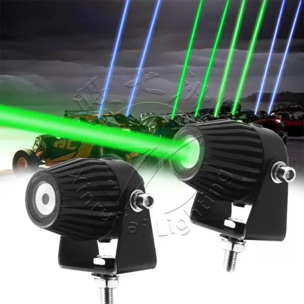 Four color laser whip lights – off-road visual markers