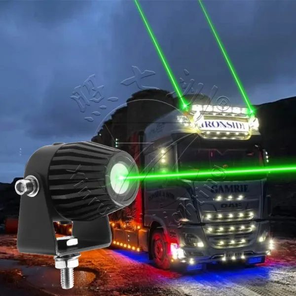 Four color laser whip lights – off-road visual markers