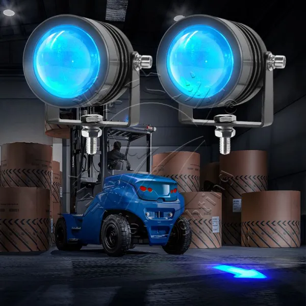 Forklift Arrow Safety Light – 3W Blue LED Warning Beam