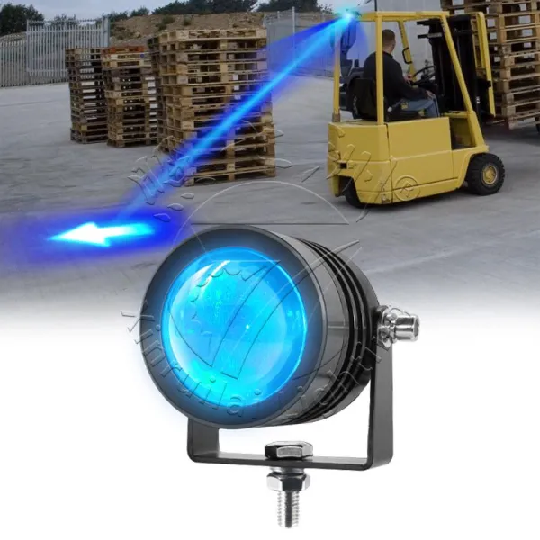 Forklift Arrow Safety Light – 3W Blue LED Warning Beam