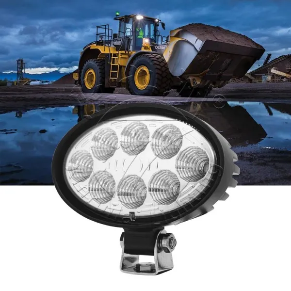 8 LED Heavy-Duty Work Light for Forklifts, ATVs, and Equipment