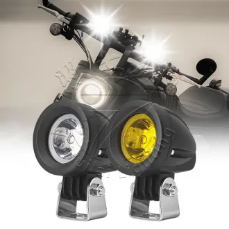 10W Mini LED Spotlight Work Light (White/Yellow Beam)