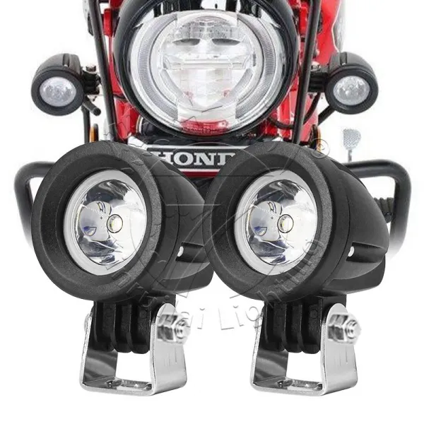 10W Mini LED Spotlight Work Light (White/Yellow Beam)