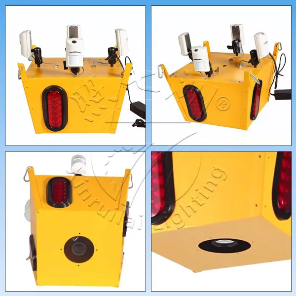 Warehouse Motion Sensor LED Warning Projector