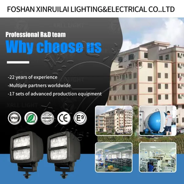 Heavy Duty LED Work Light with High Brightness & Waterproof Protection