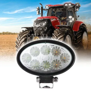 High-Performance Forklift Work Light with Amber Signal for Safety