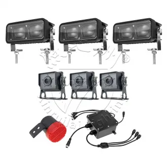 DC 10-80v forklift safety lights 1341U