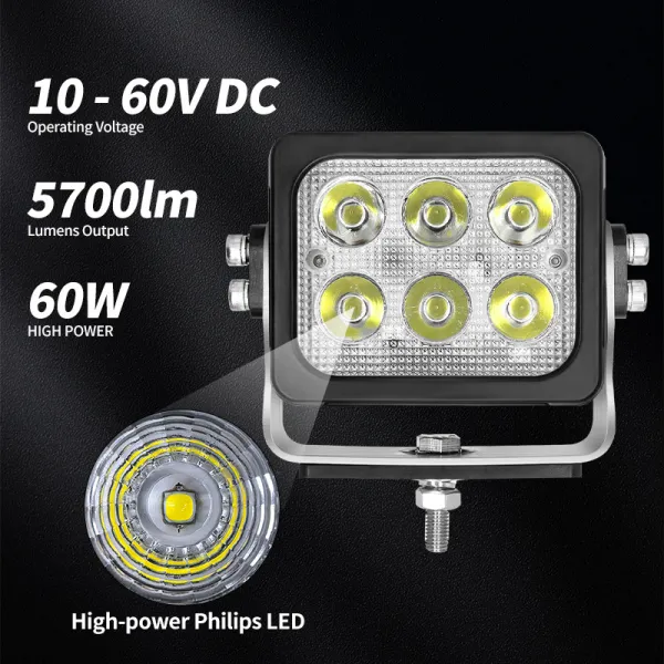 Ip6K9K corded led work light 1347
