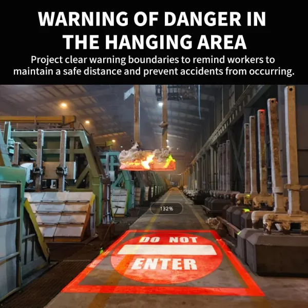 300w crane warning light 1335N