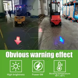 Selecting Arrow Lights for Narrow Aisle Warehouses