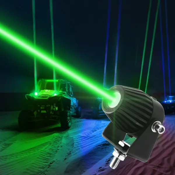 Four color laser whip lights – off-road visual markers