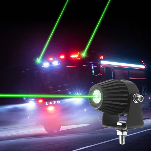Four color laser whip lights – off-road visual markers