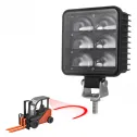 forklift safety warning arc light
