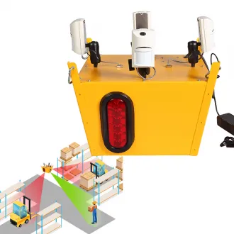 Warehouse Motion Sensor LED Warning Projector
