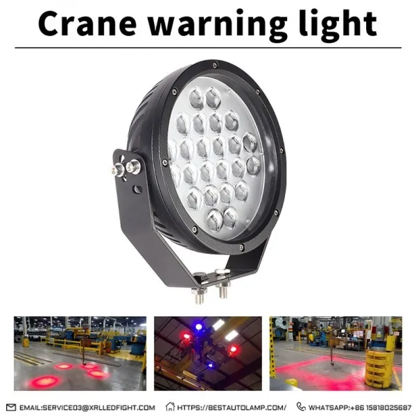 72W Overhead Crane Warning Lights potlight