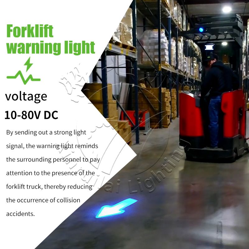 forklft arrow warning  light